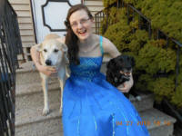 Carlleen Brehmer photo : Chipmunk and Dingo - ready for the prom 