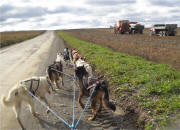 Julia Bayly - Fall training in northern Maine among the potato harvesters